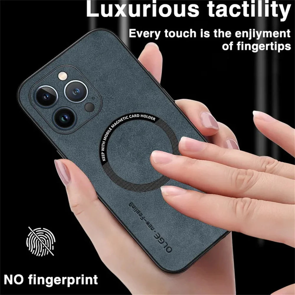 Phone Cases Pour iPhone 16 Pro et pro Max charge magnétique