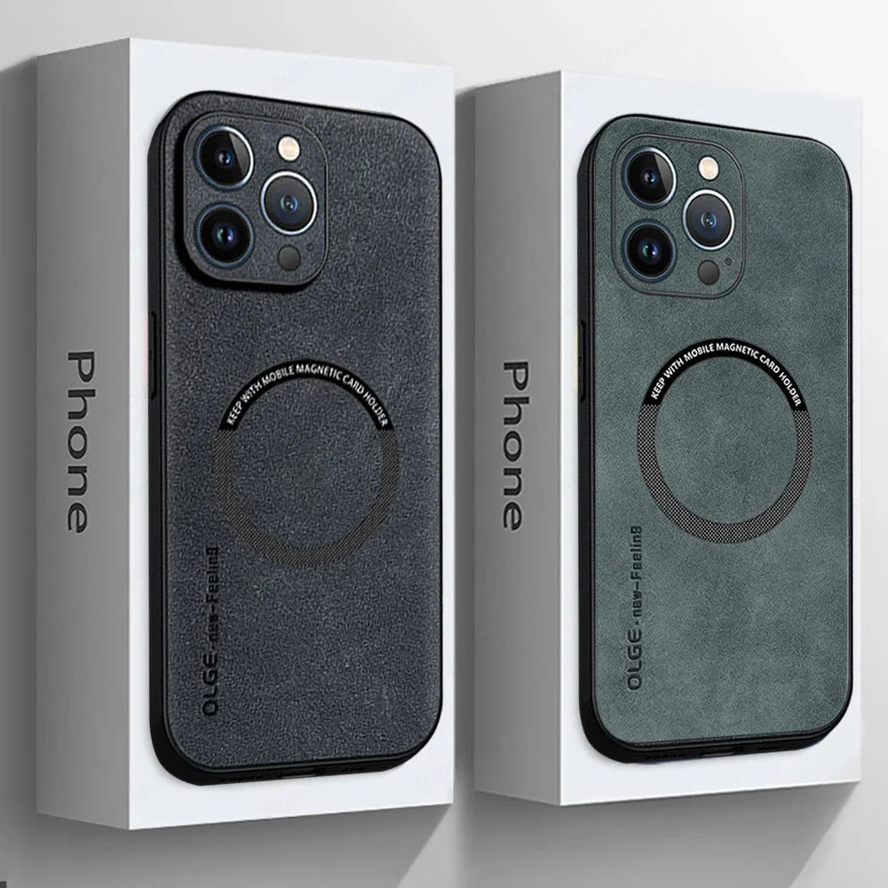 Phone Cases Pour iPhone 16 Pro et pro Max charge magnétique
