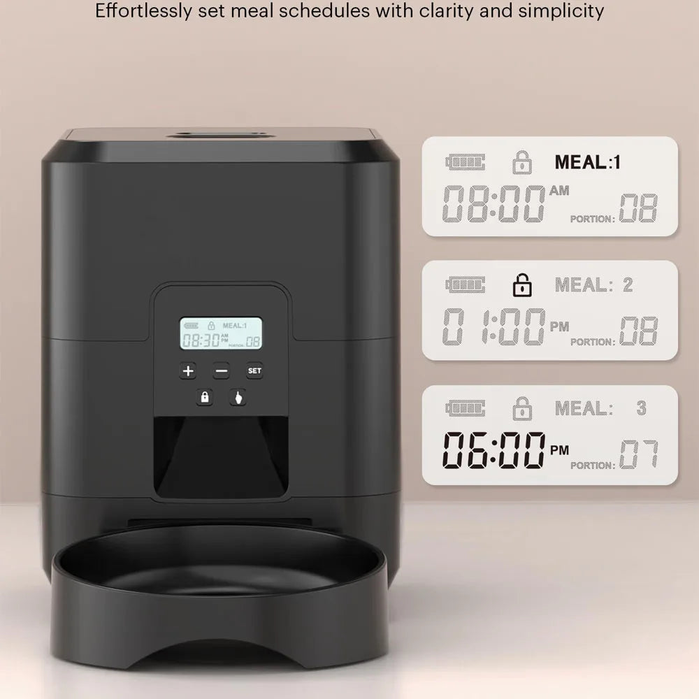 SMART Machine à manger avec distributeur automatique de nourriture pour chat et chien
