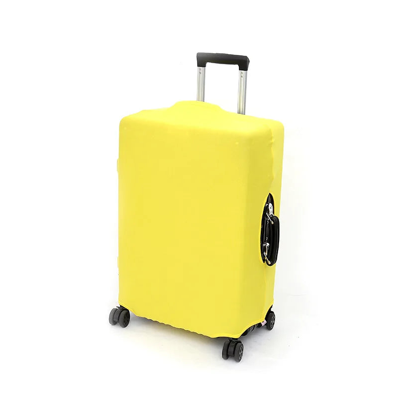Housse de protection pour valise en tissu extensible simple