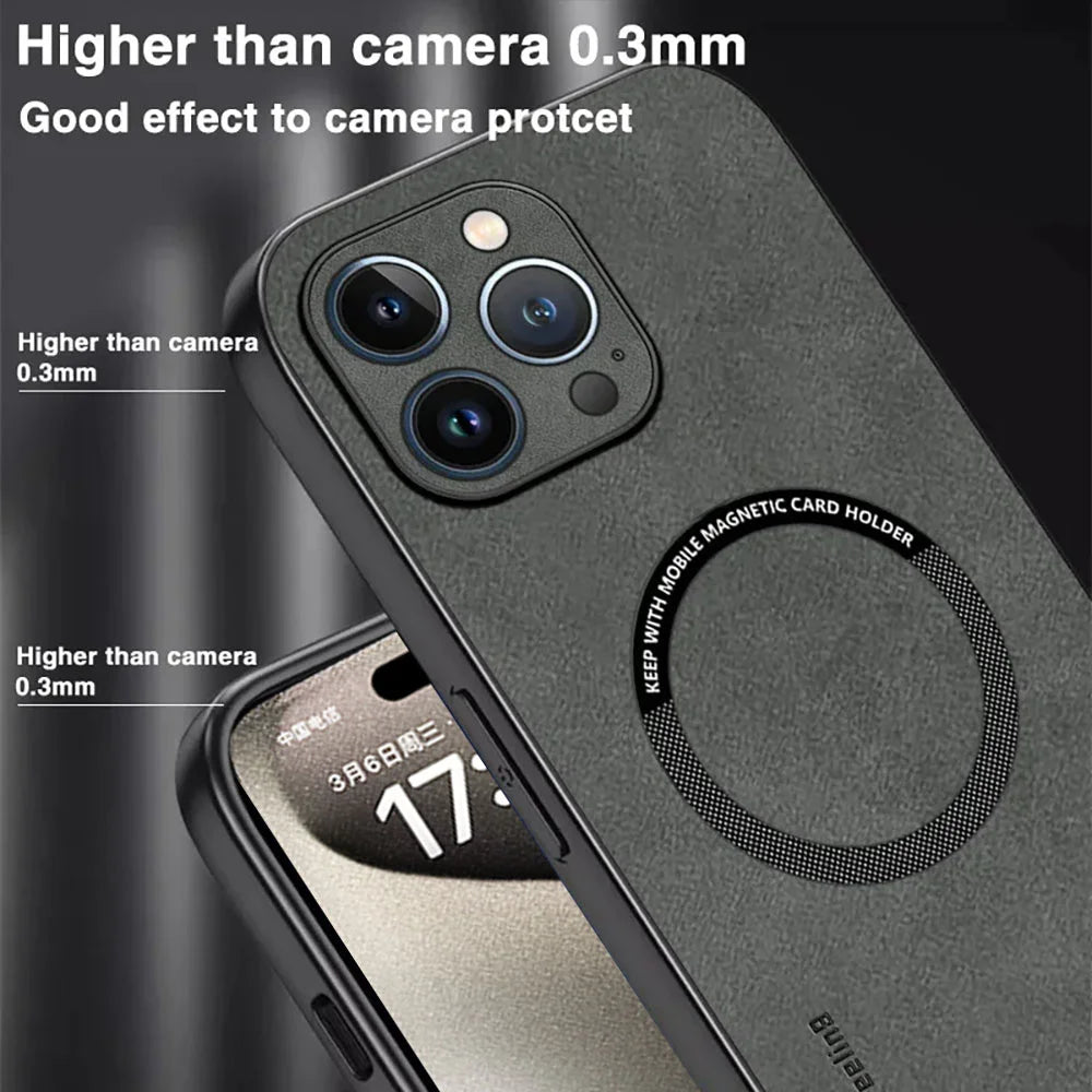Phone Cases Pour iPhone 16 Pro et pro Max charge magnétique