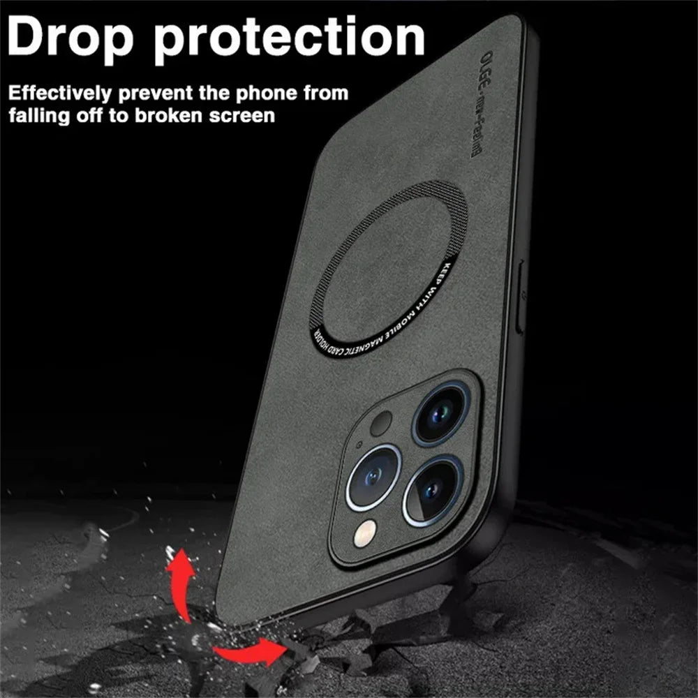 Phone Cases Pour iPhone 16 Pro et pro Max charge magnétique