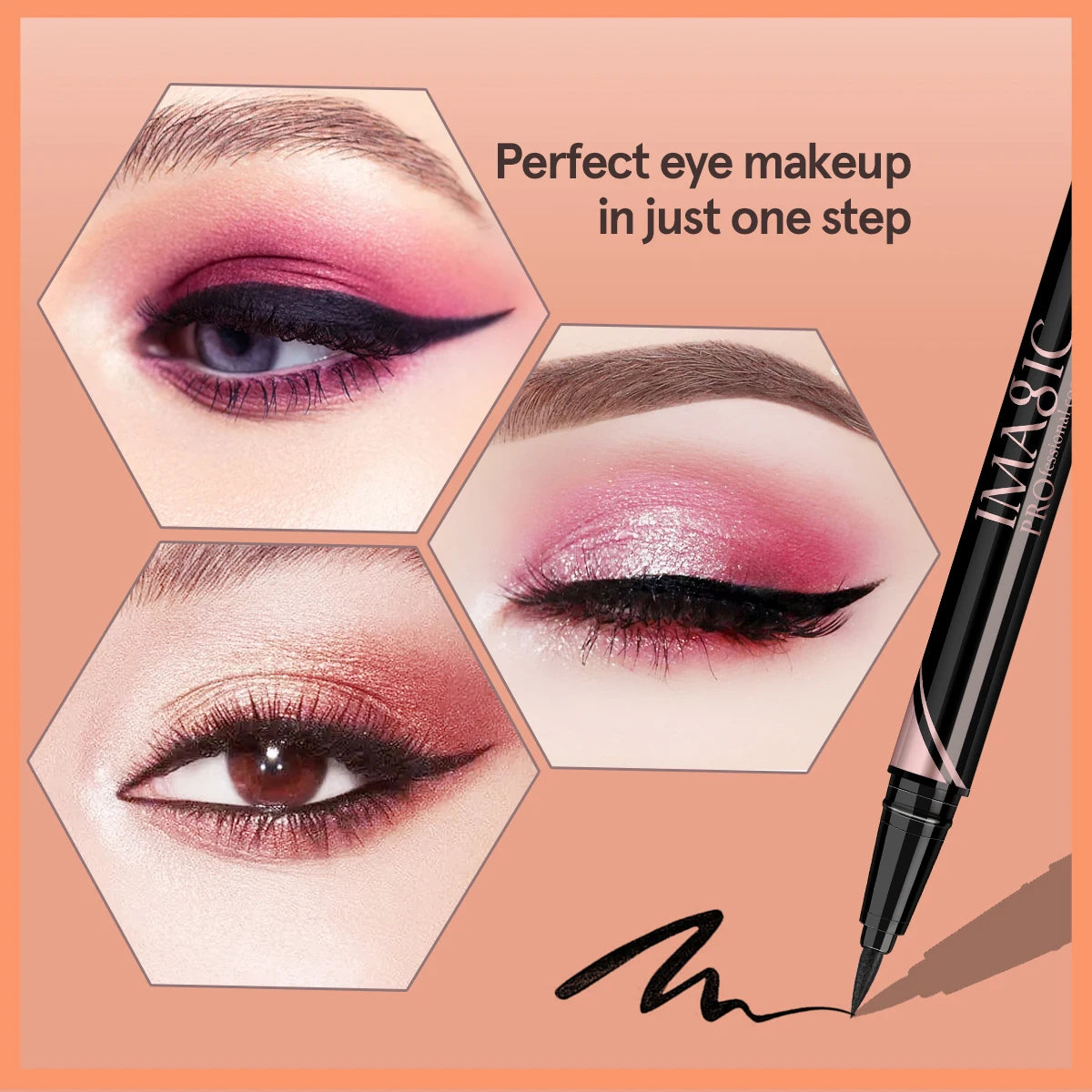 IMAGIC Waterproof Eyeliner Shine Eyeliner