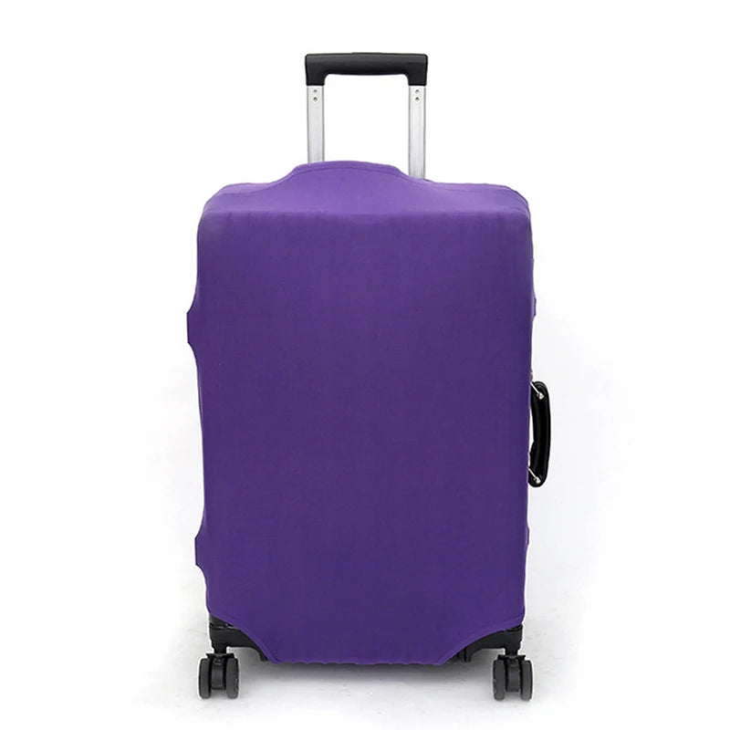 Housse de protection pour valise en tissu extensible simple