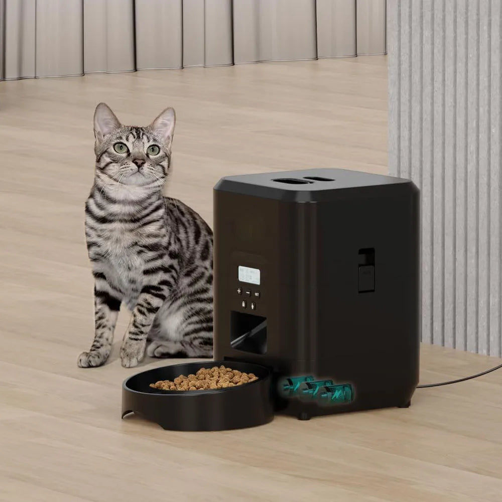 SMART Machine à manger avec distributeur automatique de nourriture pour chat et chien