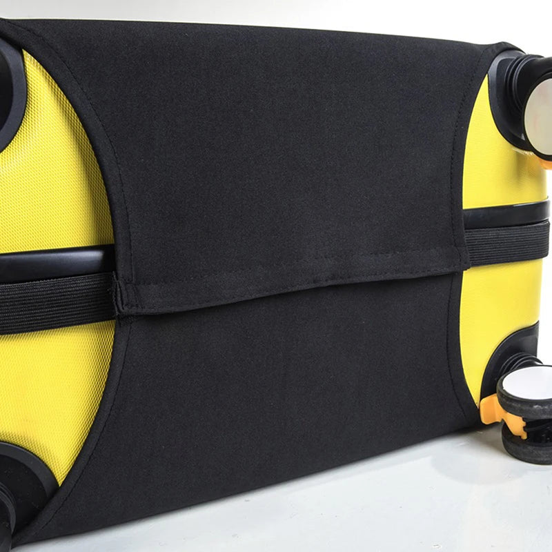 Housse de protection pour valise en tissu extensible simple