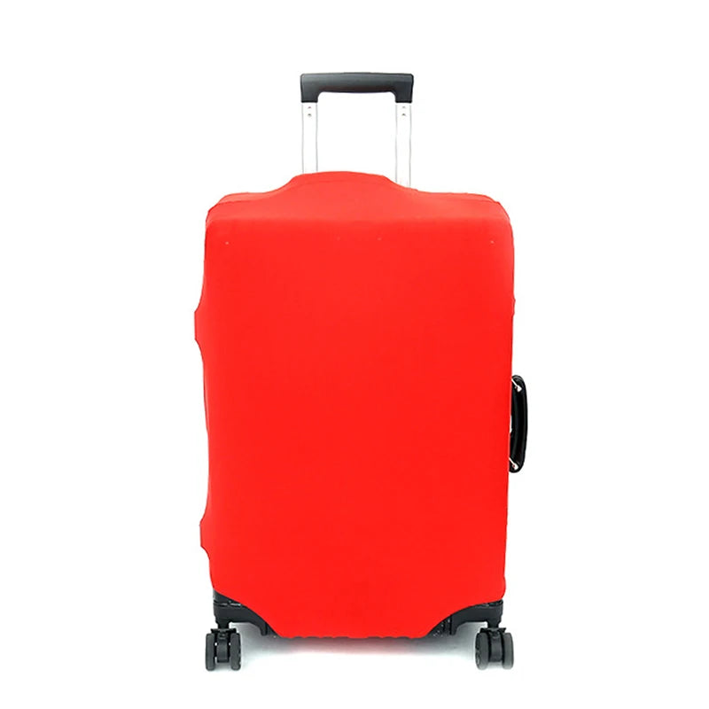 Housse de protection pour valise en tissu extensible simple