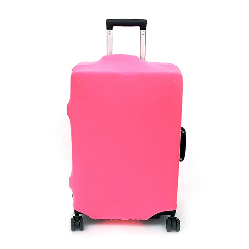 Housse de protection pour valise en tissu extensible simple
