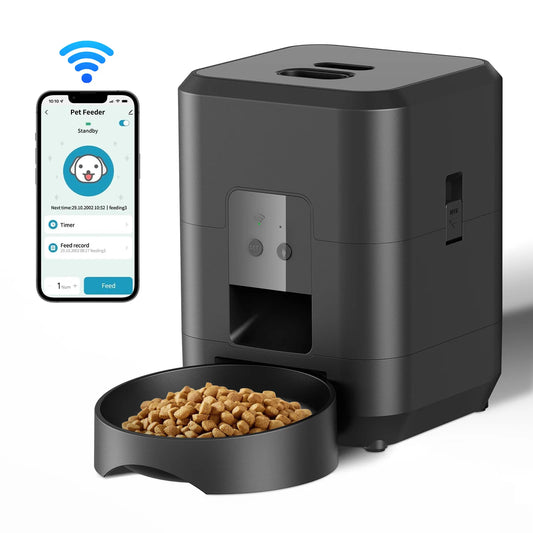 SMART Machine à manger avec distributeur automatique de nourriture pour chat et chien